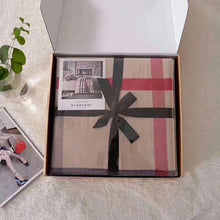 Load image into Gallery viewer, Three Colors Checked Pattern Pillow And Duvet Cover
